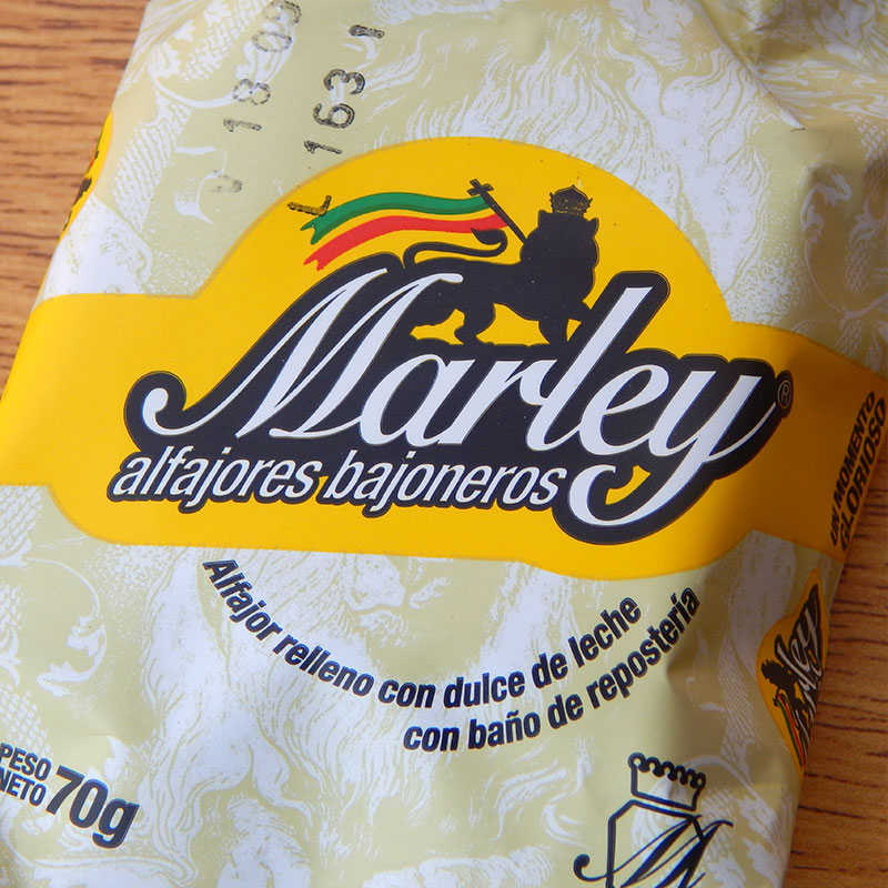 alfajores bajoneros marley llegaron a la argentina